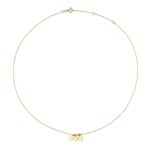 Jackie 14K Gold Jackie Swing Discs Collier 14kt