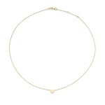 Jackie Gold Jackie Plain Circle Collier 14kt