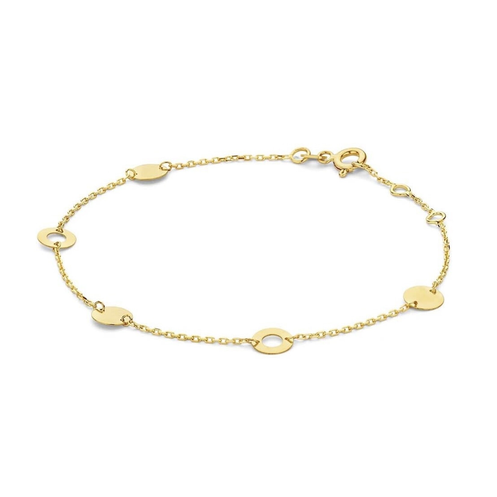 Jackie Gold Jackie Gold Barceloneta Bracelet 14 karaat goud