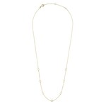 Jackie 14K Gold Jackie Long Oval Collier 14kt