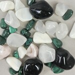 Mineralen trommelstenen M t/m P (diverse soorten)
