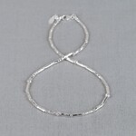 Jéh Jewels Jeh Jewels collier zilver buisjes balletjes