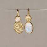 Jéh Jewels Jeh Jewels oorhangers Maansteen
