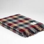 McNutt of Donegal McNutt deken Home Collection 100% merino wol (div. kleuren geblokt)