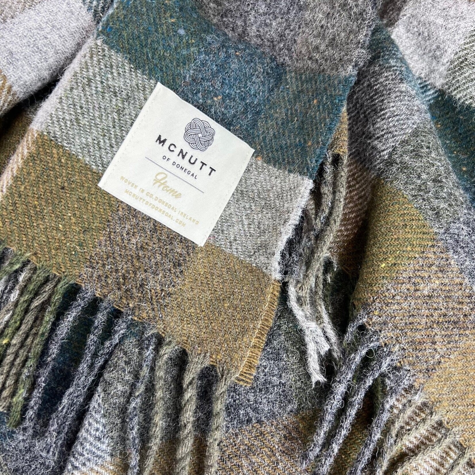 McNutt of Donegal McNutt deken Home Collection 100% merino wol 200 x 145