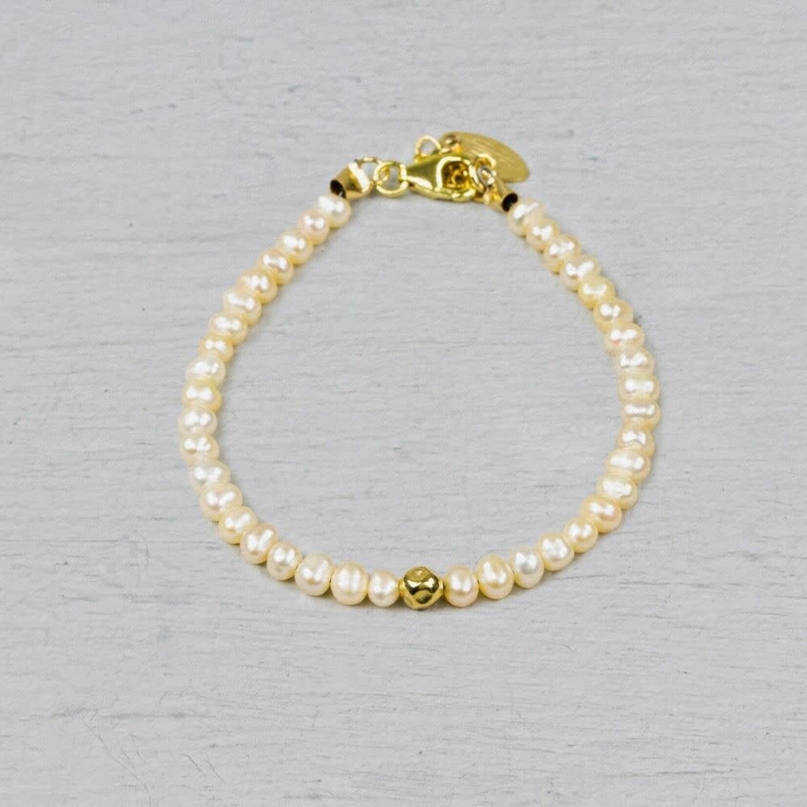 Jéh Jewels Jeh Jewels armband Roze Parel goldfilled 21176