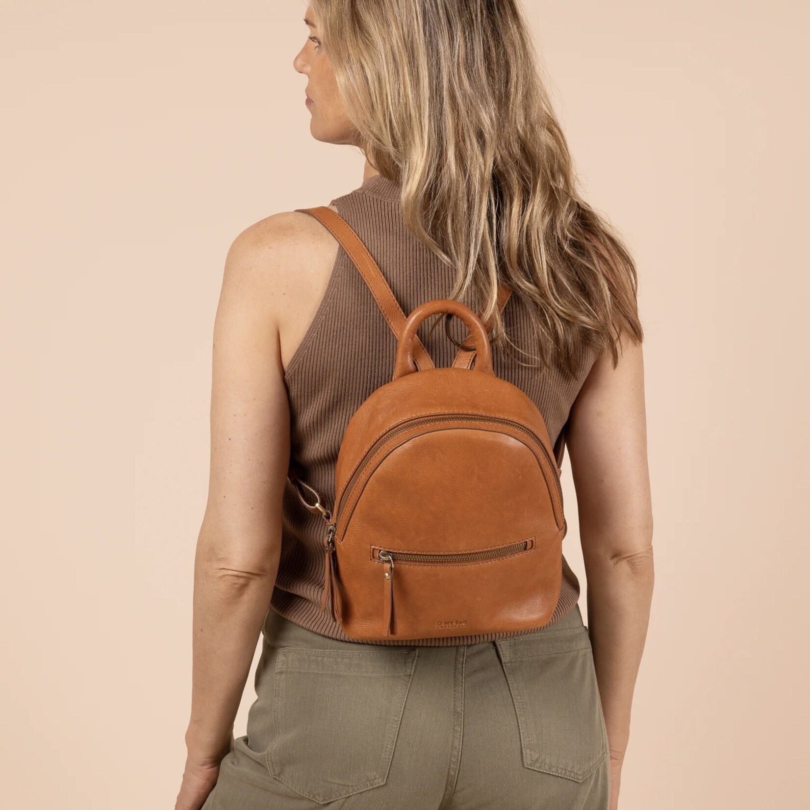 O My Bag O My Bag Ivy Mini Backpack Soft Grain Leather
