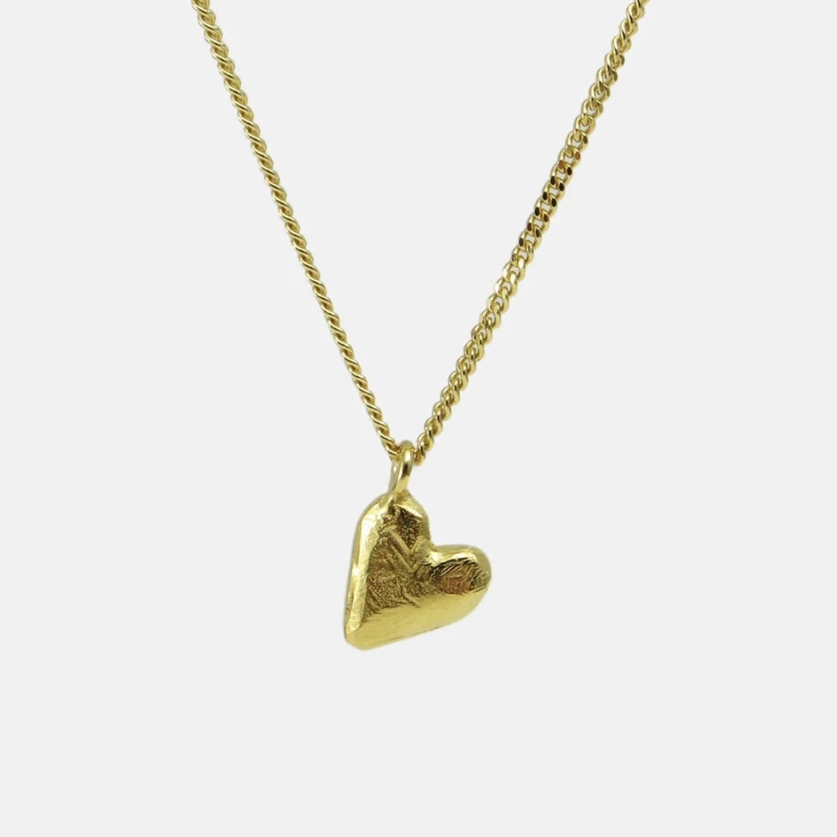 Studio MHL Studio MHL Collier Heart zilver verguld
