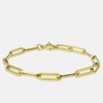 Studio MHL Studio MHL Armband Large Link Chain zilver/verguld
