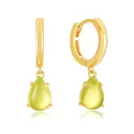 Atelier Brandlinger Brandlinger oorringen Ella geelgoud verguld