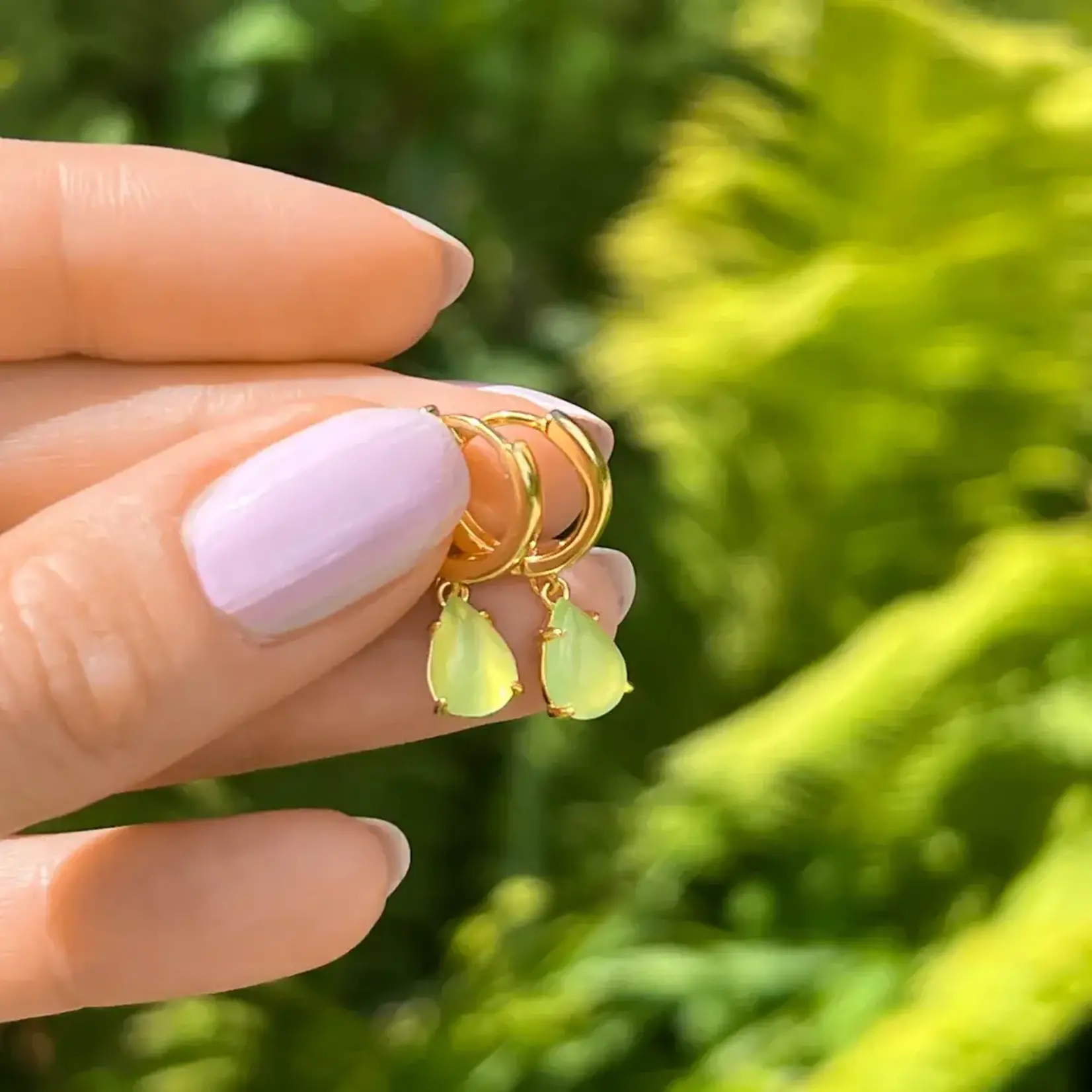 Atelier Brandlinger Brandlinger oorringen Ella geelgoud verguld