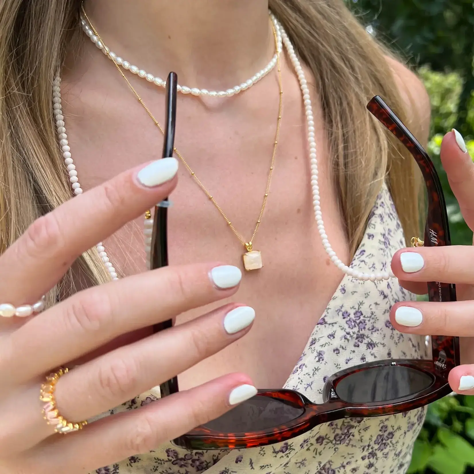 Atelier Brandlinger Brandlinger collier Rosario geelgoud verguld