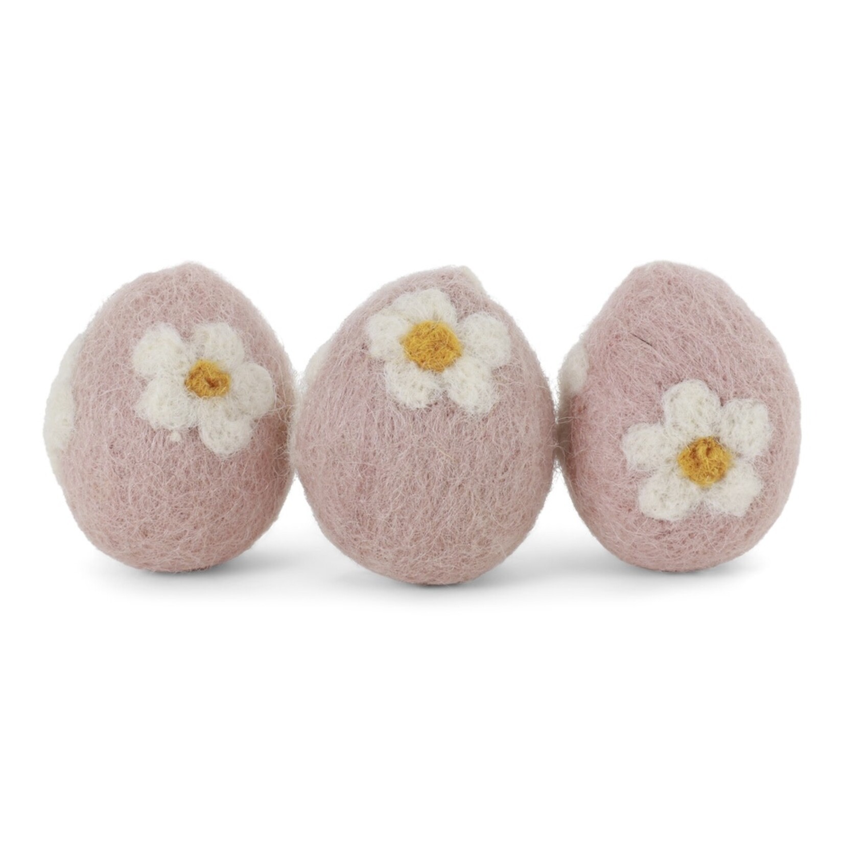 Gry & Sif Gry & Sif Eieren met Bloem, set van 3