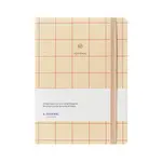 A-Journal A-Journal Notebook Checkered Red