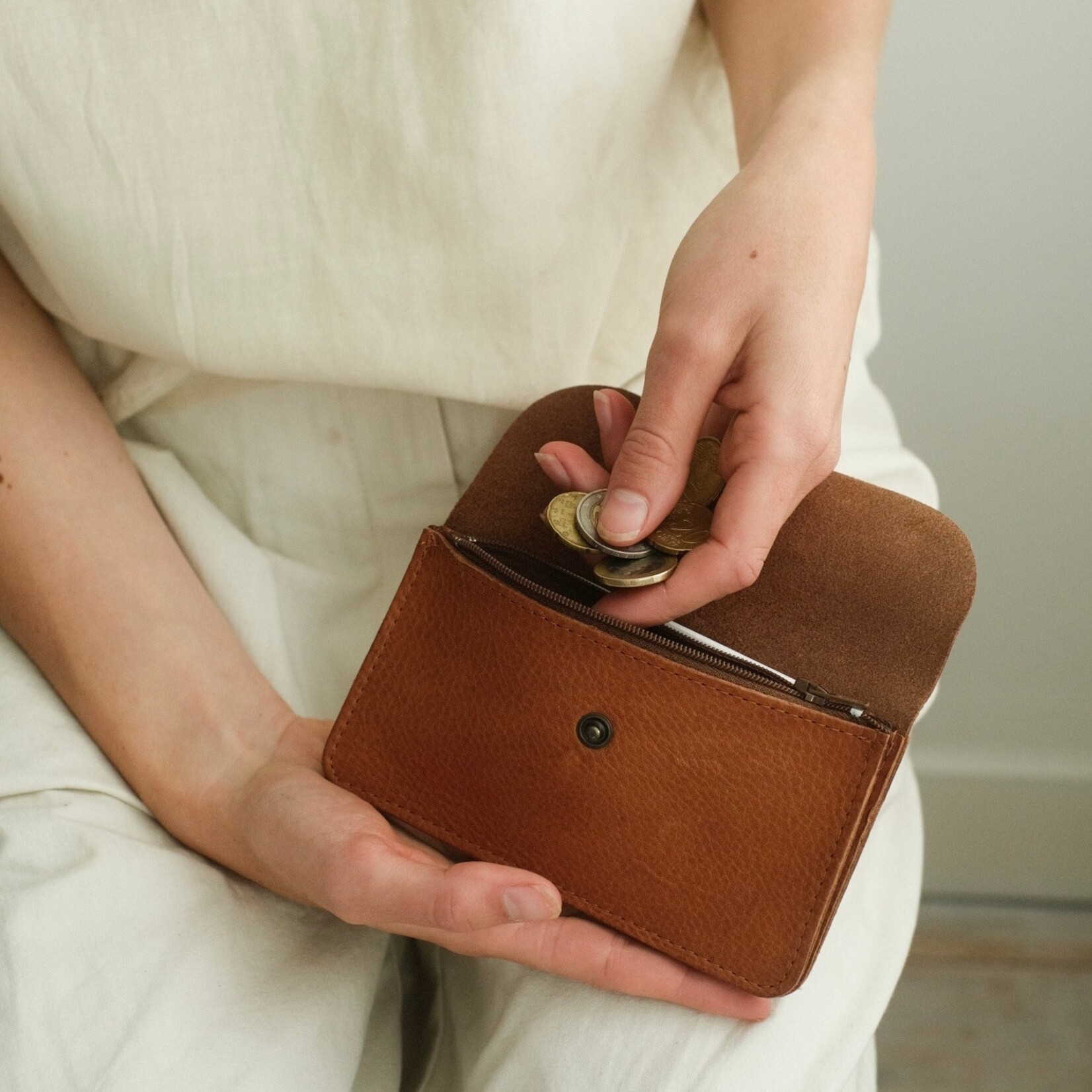 Philomijn Philomijn Ebbe wallet, Robust leer, meerdere kleuren