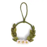Gry & Sif Gry & Sif Krans met witte bloemen Medium