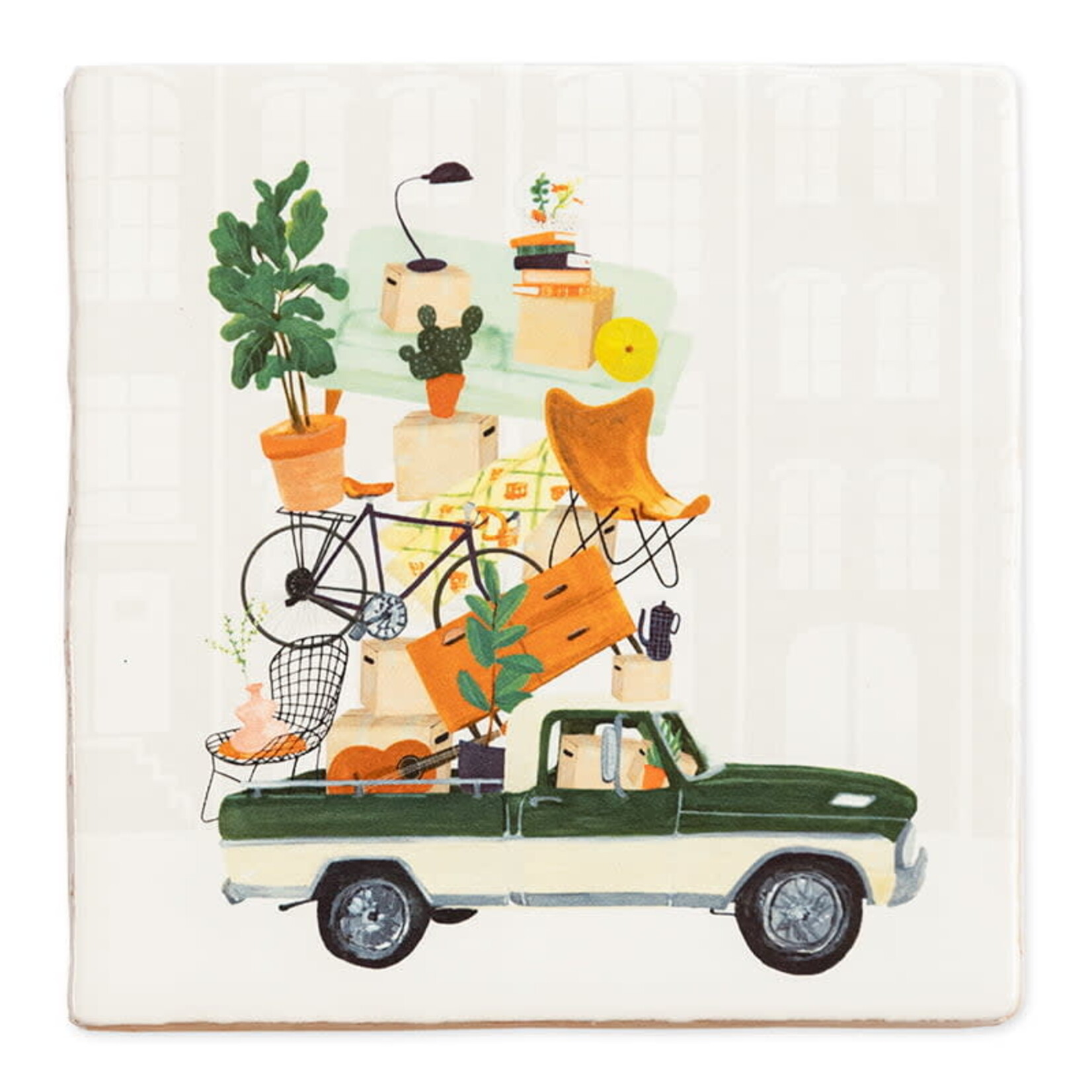 StoryTiles StoryTiles Siertegel 10x10 (Nieuw) huis (meerdere soorten)