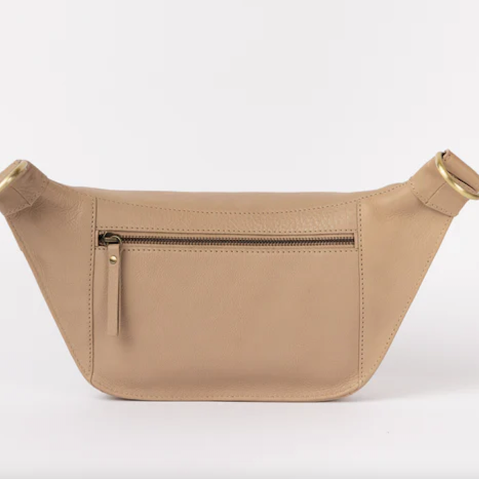 O My Bag O My Bag Drew Bum Bag, Soft Grain Leather Wild Oak