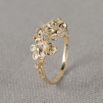 Jéh Jewels Jeh Jewels 14kt ring bloesem met diamant 19724-52
