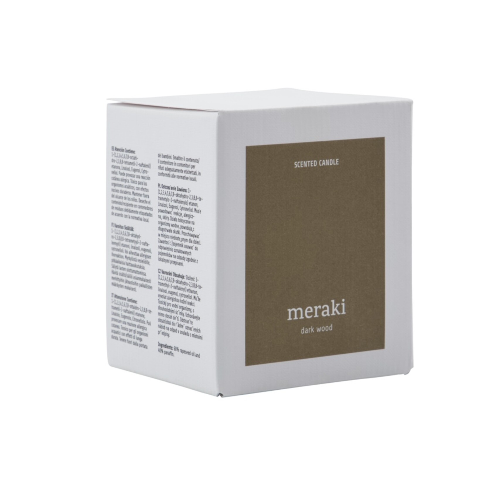 Meraki Meraki geurkaarsen groot (meerdere geuren)