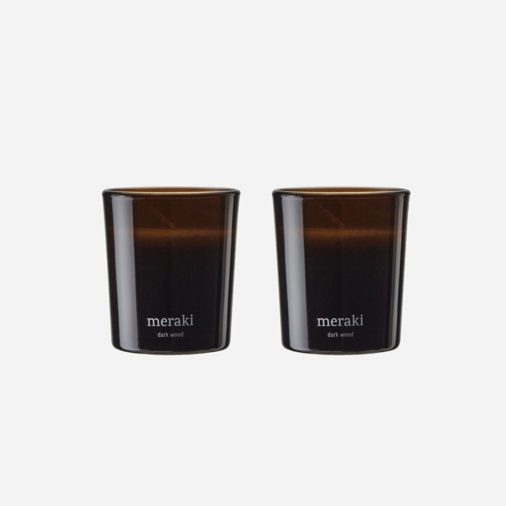 Meraki Meraki geurkaarsen set van 2 (meerdere geuren)