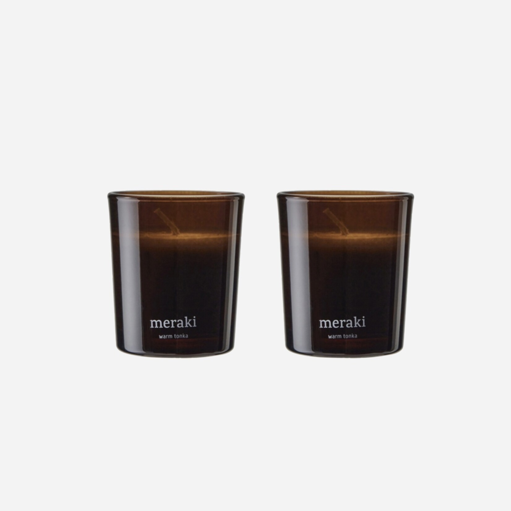 Meraki Meraki geurkaarsen set van 2 (meerdere geuren)