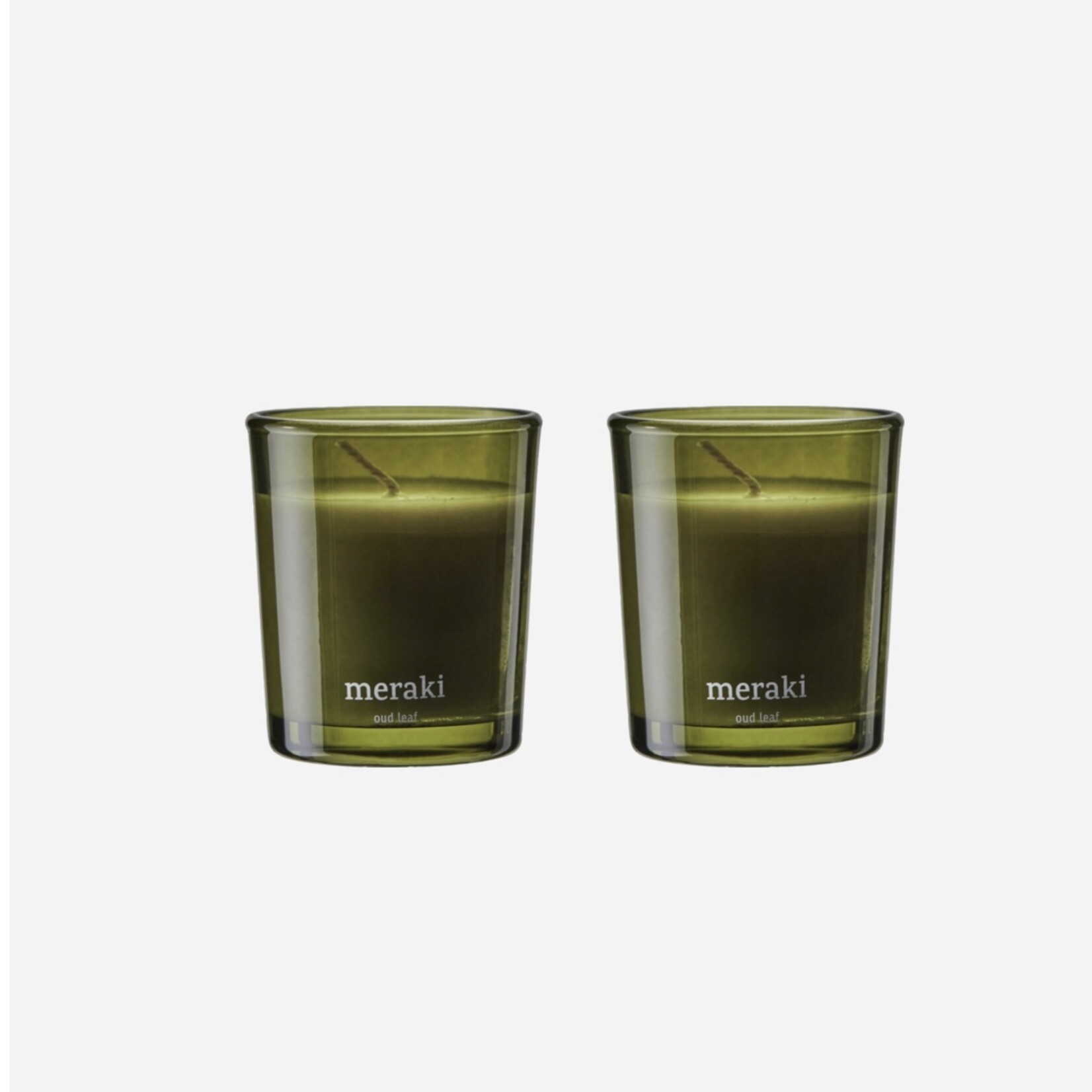 Meraki Meraki geurkaarsen set van 2 (meerdere geuren)