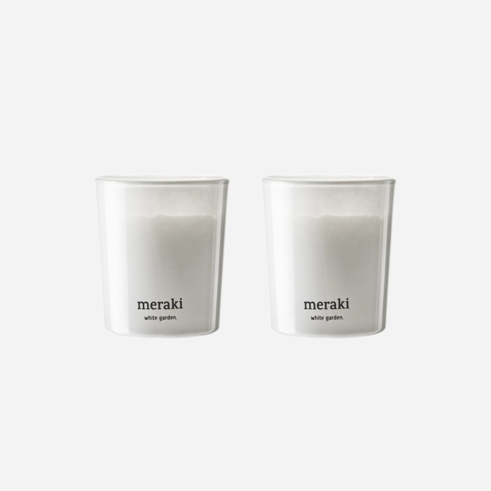 Meraki Meraki geurkaarsen set van 2 (meerdere geuren)