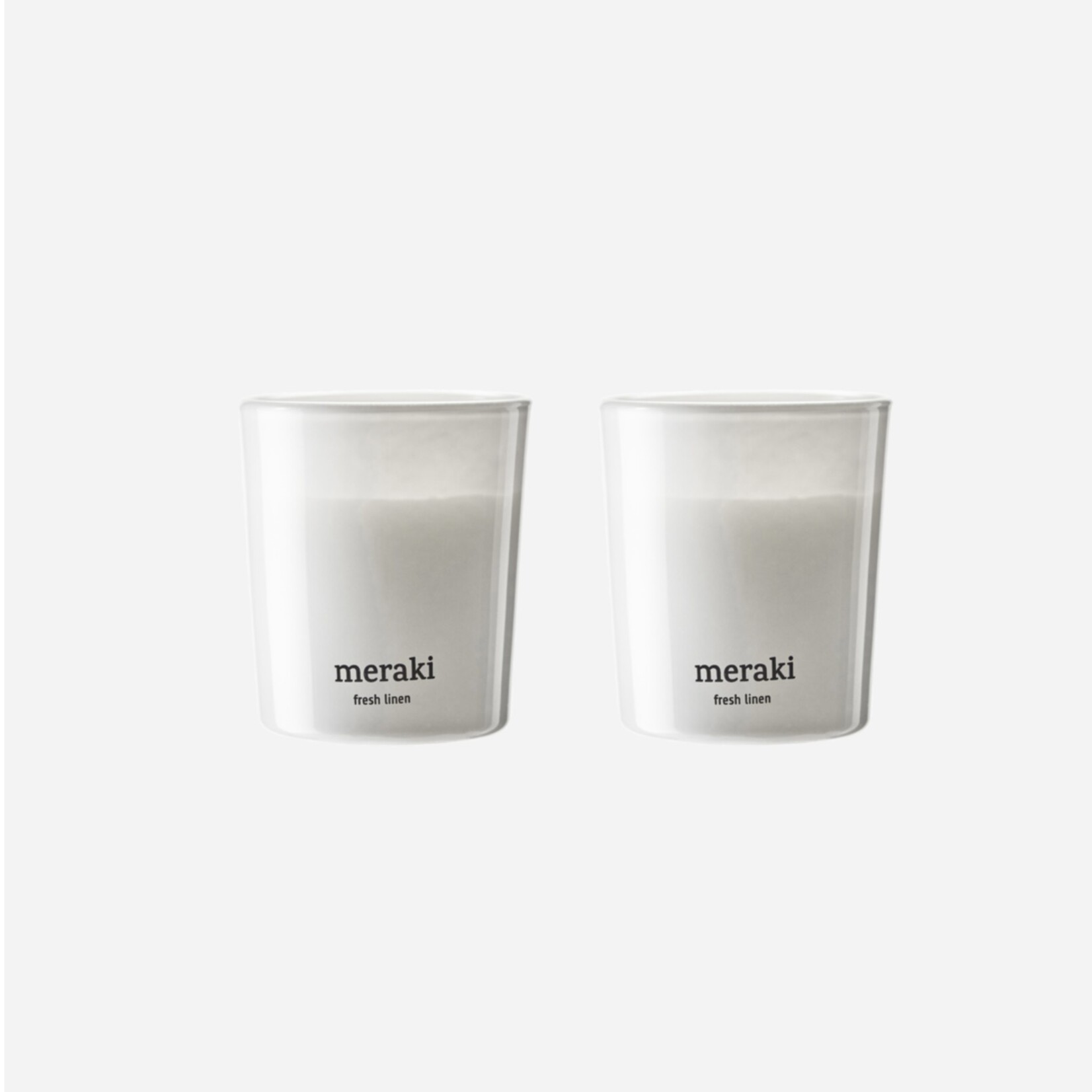 Meraki Meraki geurkaarsen set van 2 (meerdere geuren)
