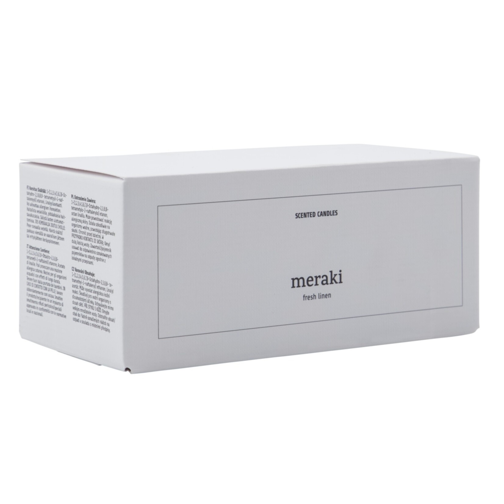 Meraki Meraki geurkaarsen set van 2 (meerdere geuren)