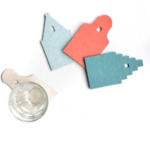 Studio PIN Studio Pin AGH! gevel onderzetters (drie soorten)