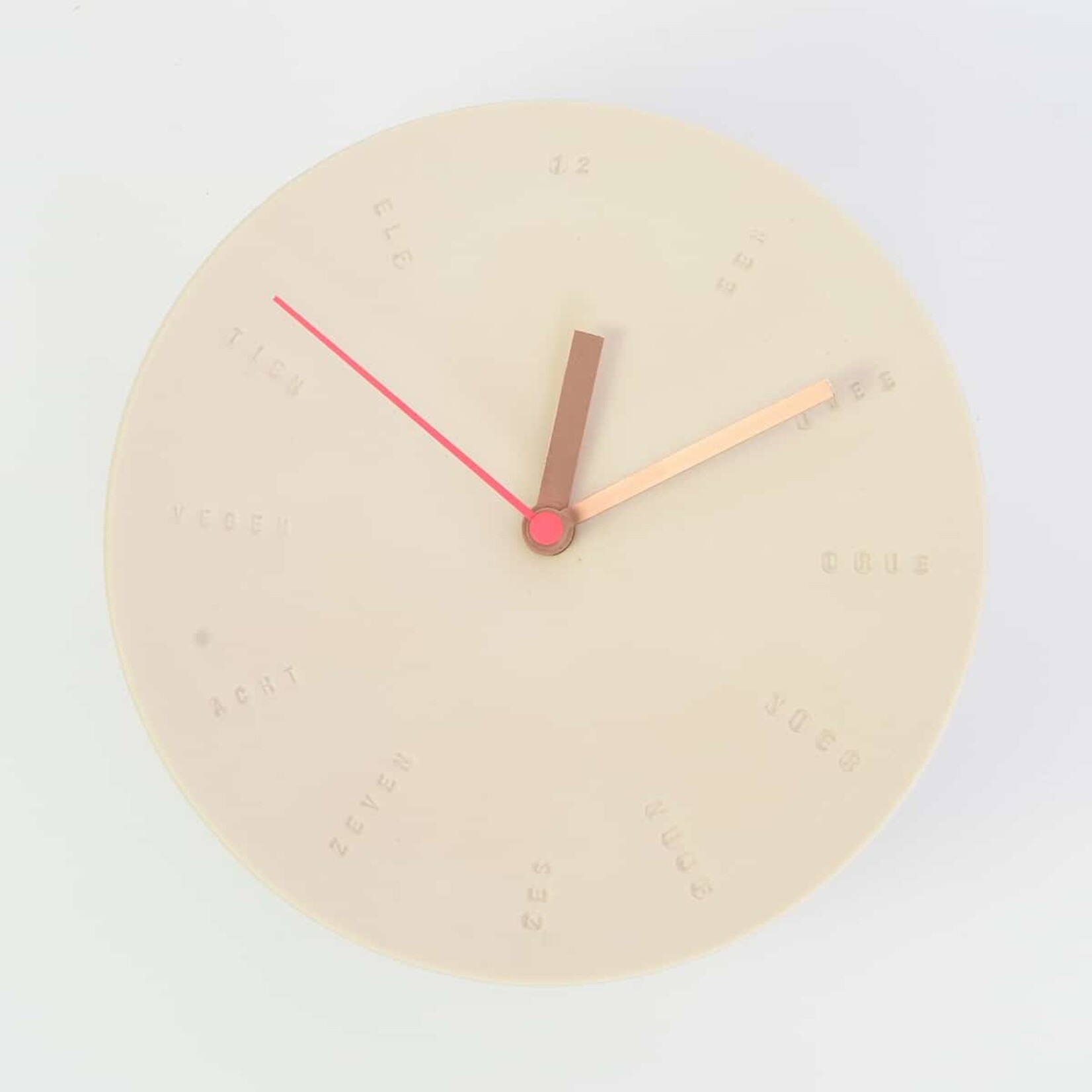 Studio Harm en Elke Studio Harm & Elke wandklok groot