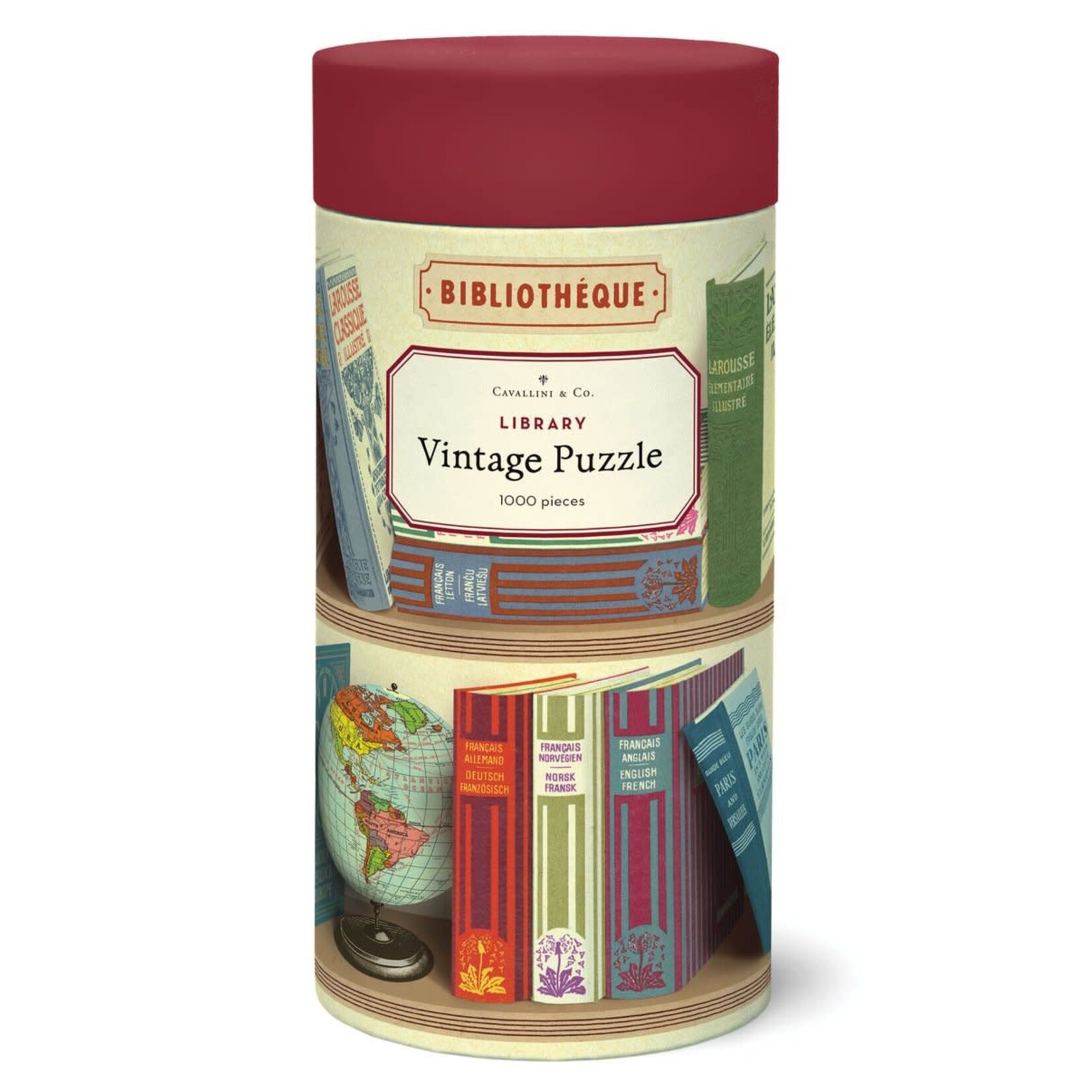 Cavallini & Co. Cavallini vintage puzzel Library