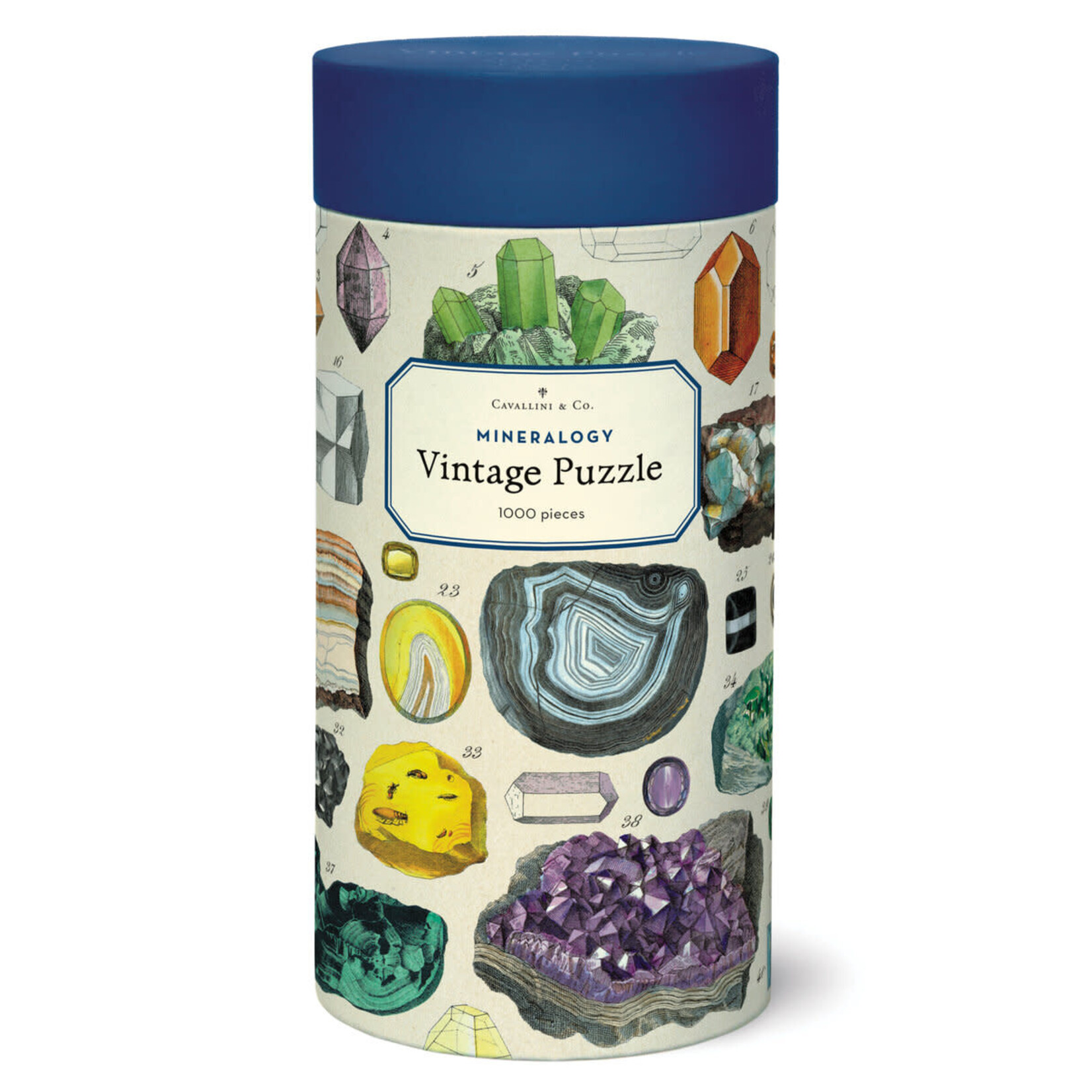 Cavallini & Co. Cavallini vintage puzzel Mineralogie
