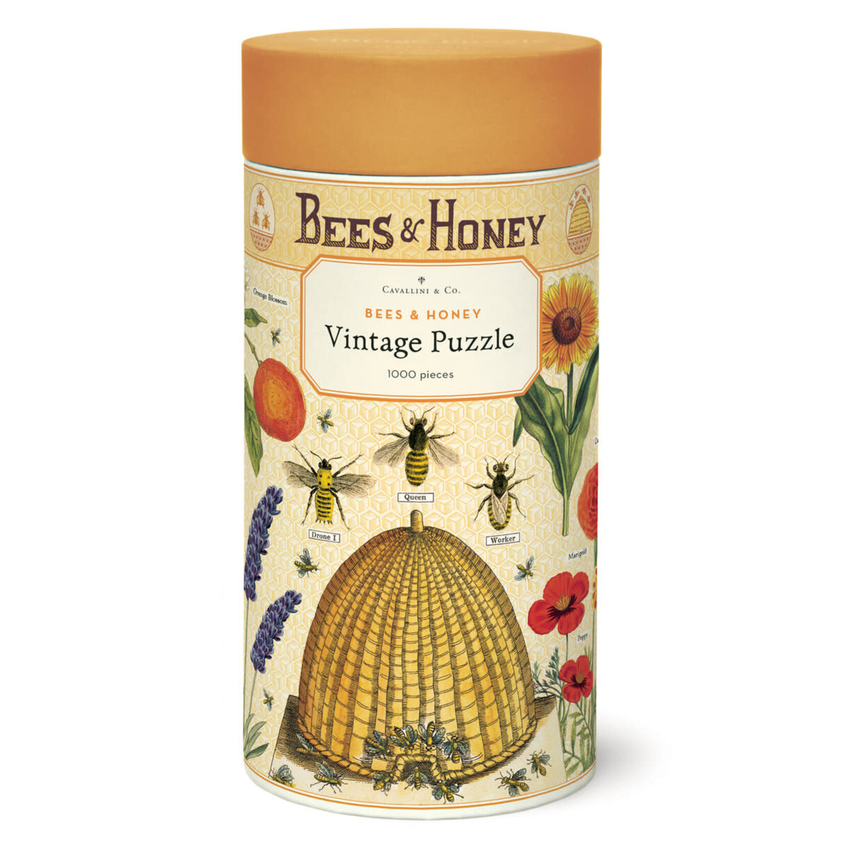Cavallini & Co. Cavallini vintage puzzel Bees and Honey