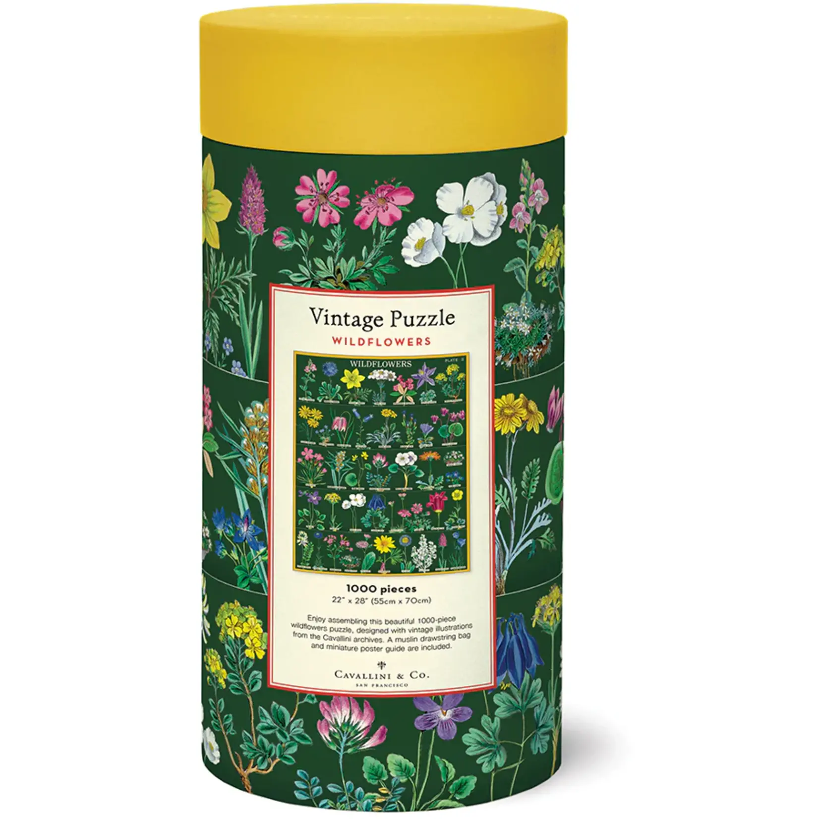 Cavallini & Co. Cavallini vintage puzzel Wildflowers