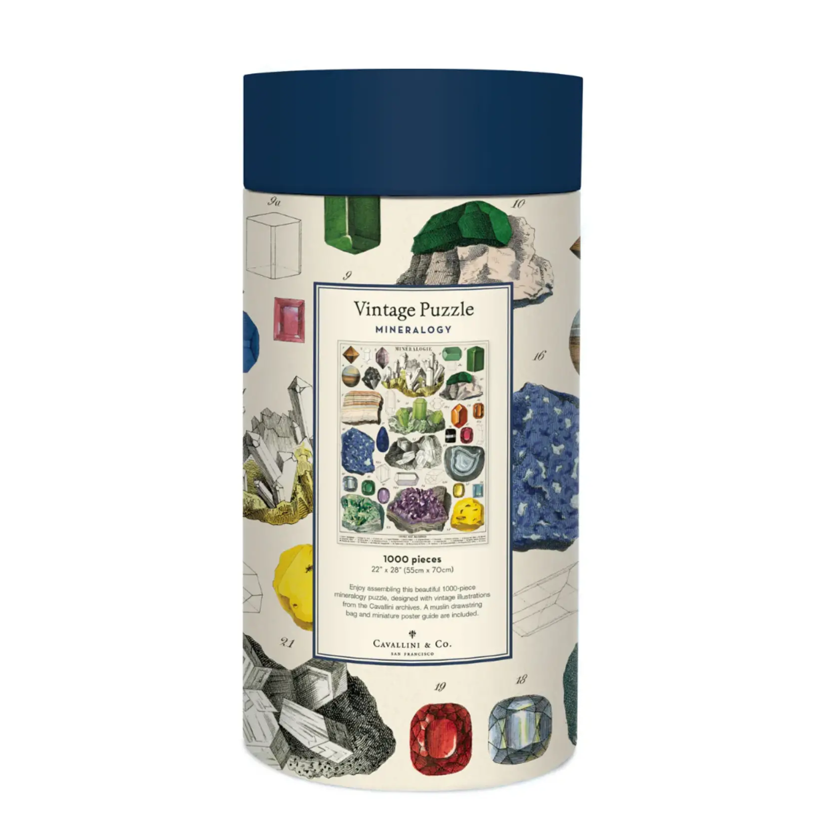 Cavallini & Co. Cavallini vintage puzzel Mineralogie