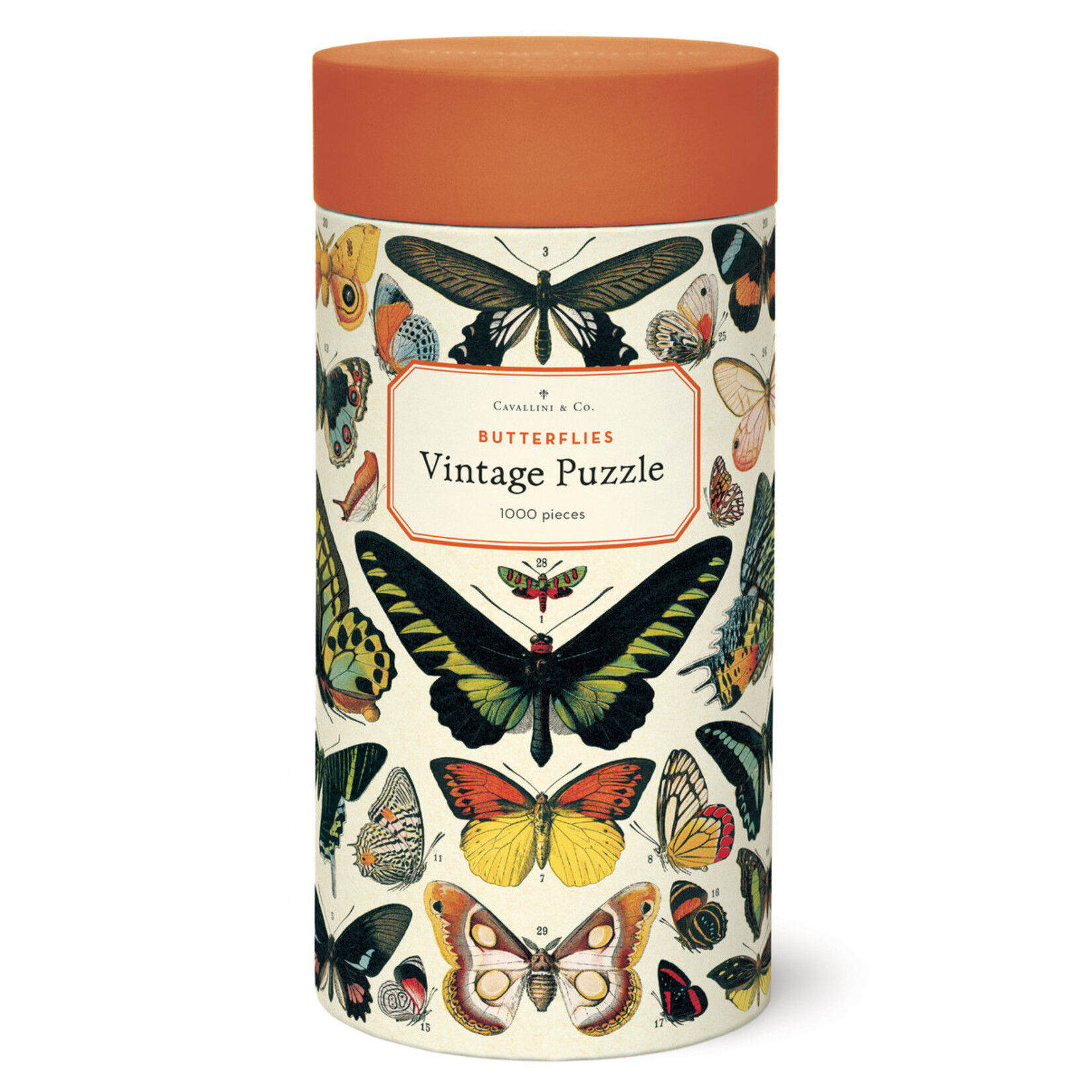 Cavallini & Co. Cavallini vintage puzzel Butterflies