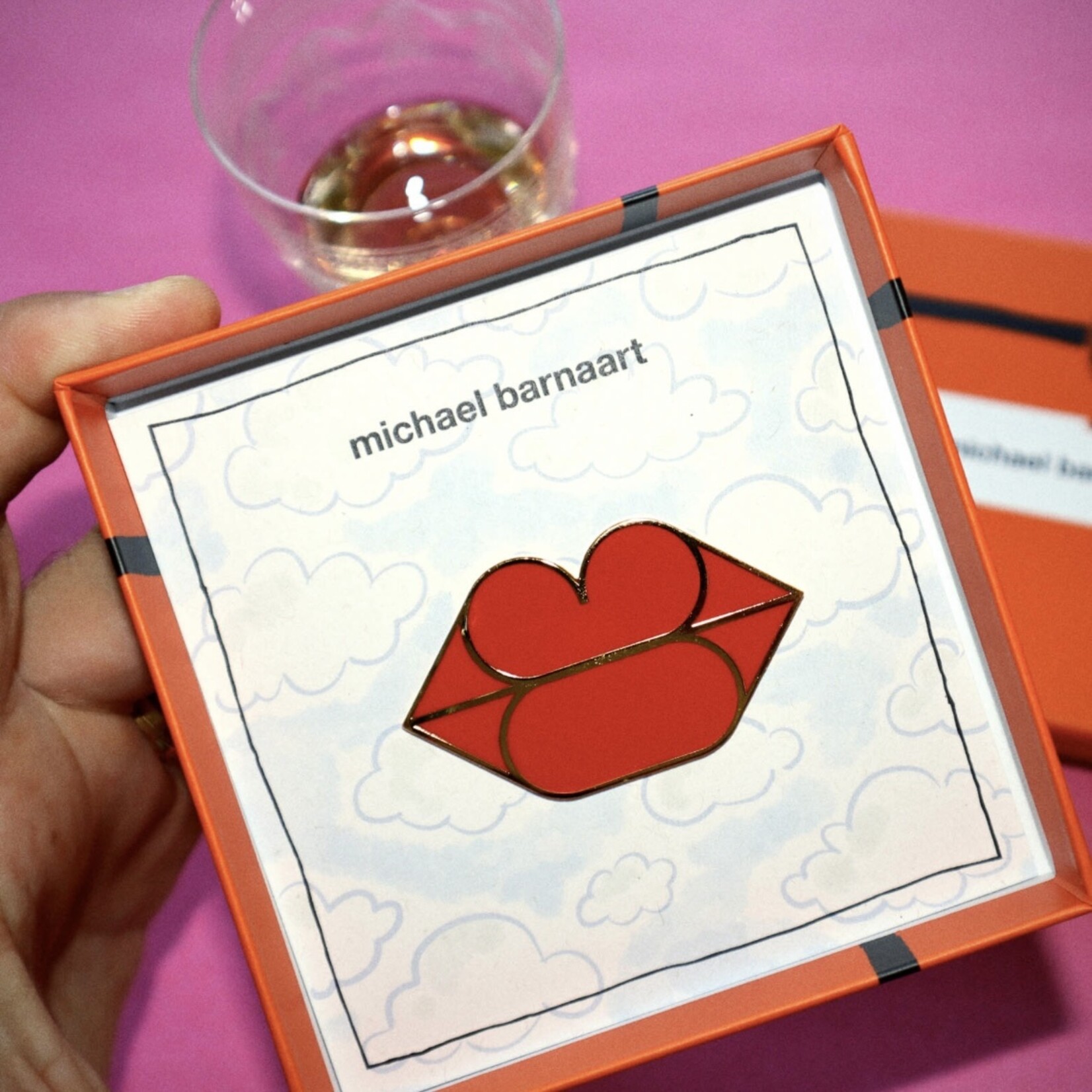 Michael Barnaart Michael Barnaart broche Mond