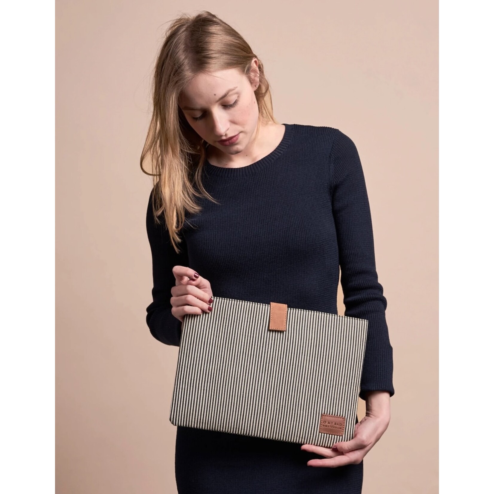 O My Bag O My Bag laptop sleeve 13" katoen