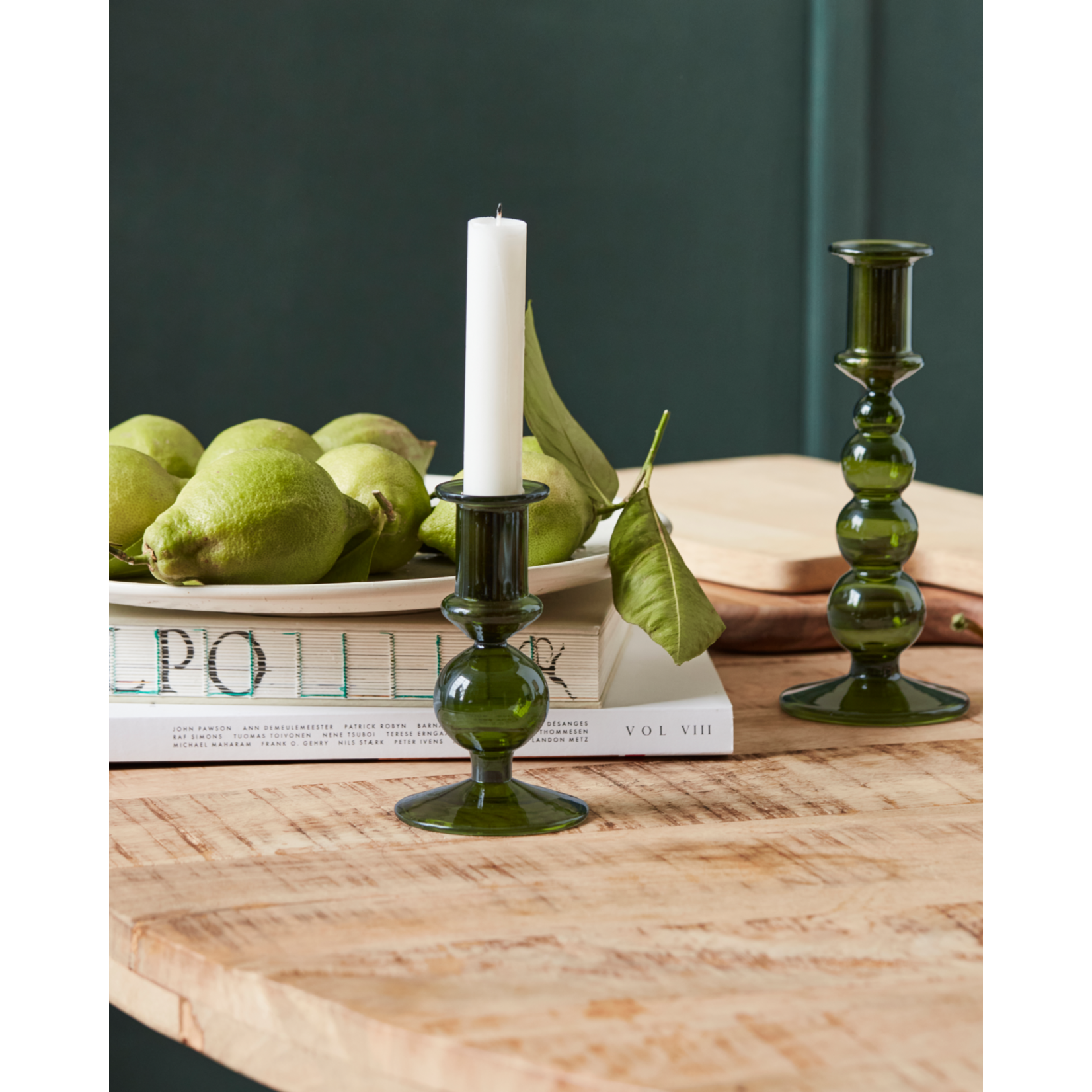 House Doctor House Doctor Kaarsenstandaard Vidro laag