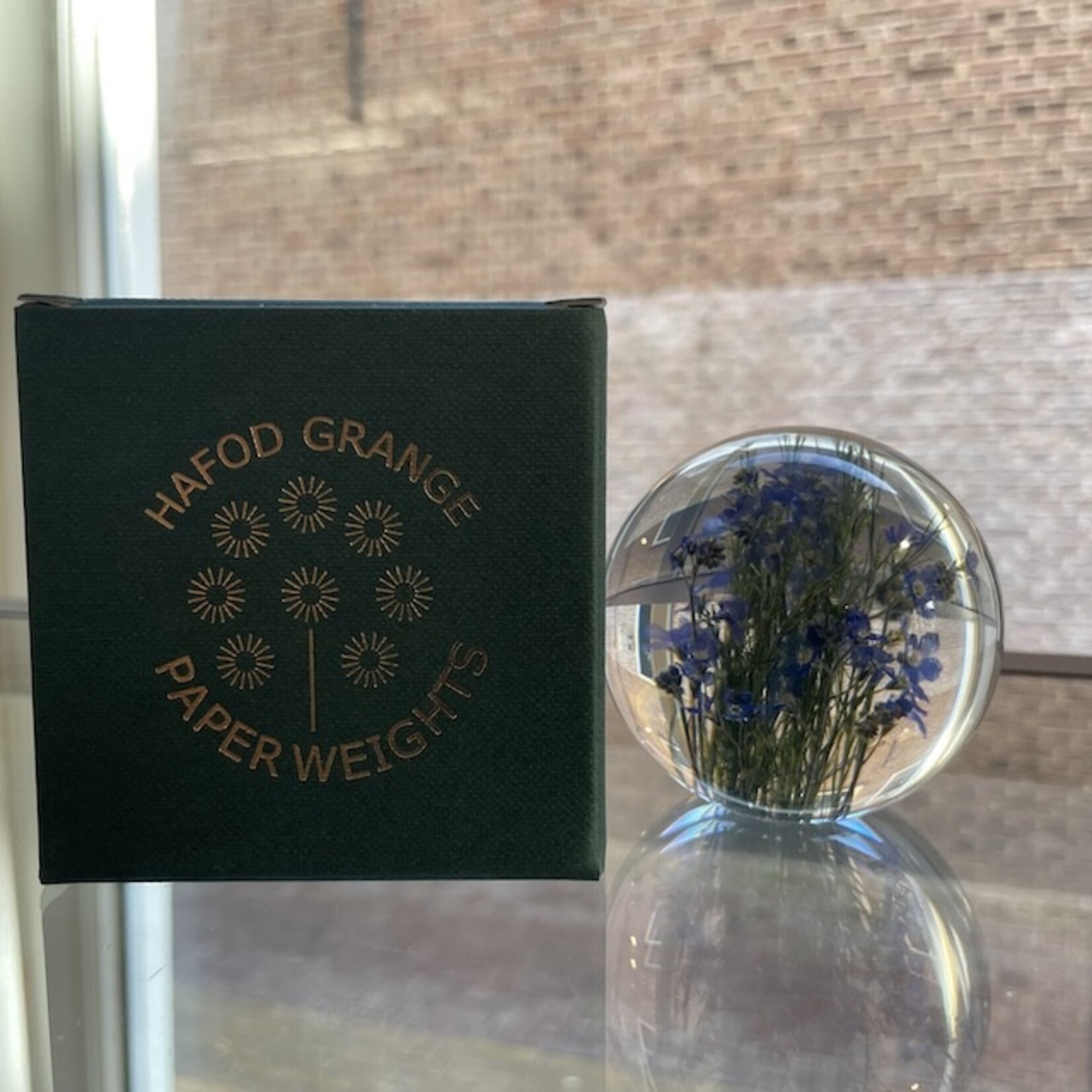 Hafod Grange Hafod Grange presse-papier kunsthars bloemen (meerdere soorten)