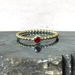 Atelier Île d'Or Ile d'Or ring Agay robijn 3 mm