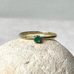 Atelier Île d'Or Ile d'Or ring Boulouris smaragd 3 mm