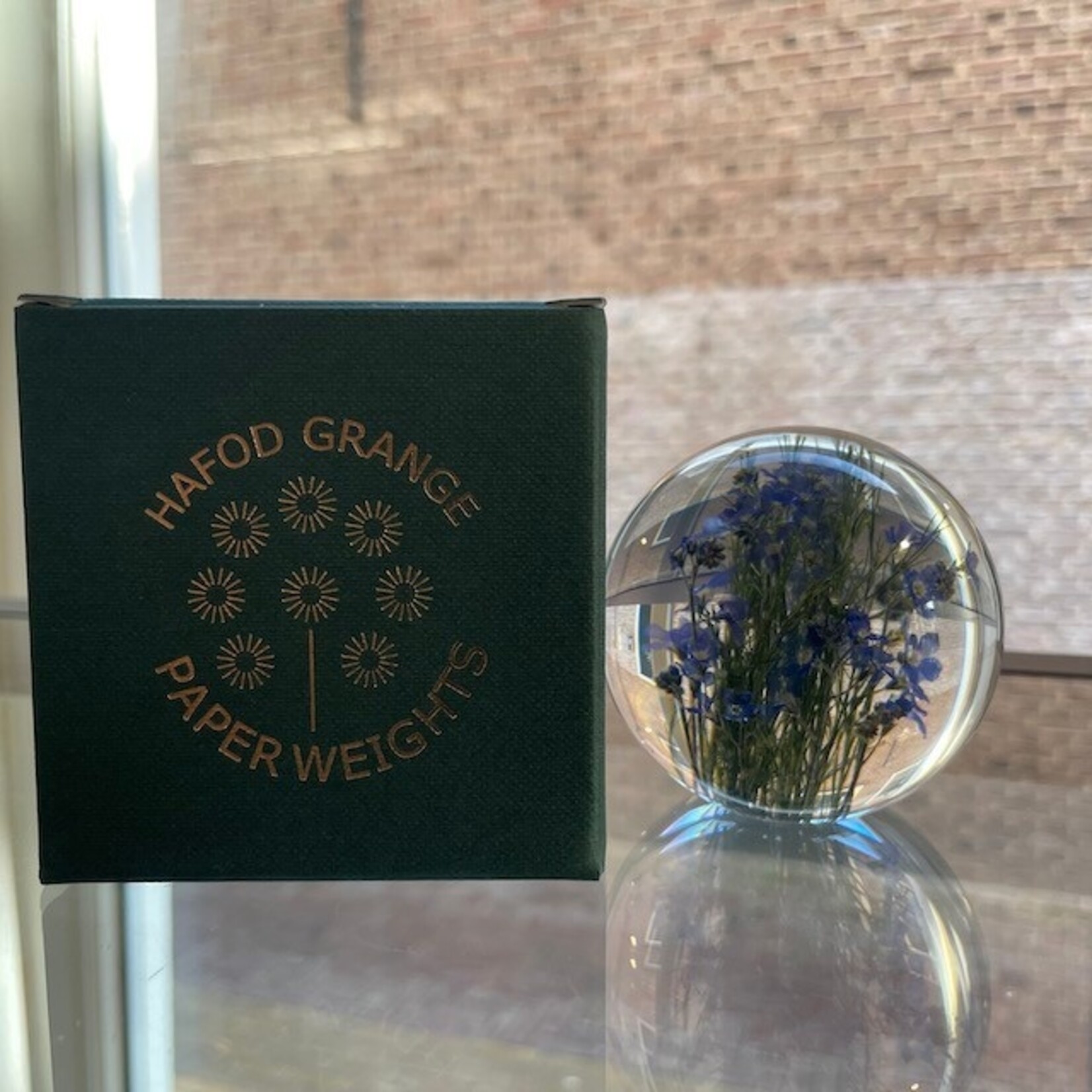 Hafod Grange Hafod Grange presse-papier kunsthars bloemen (meerdere soorten)