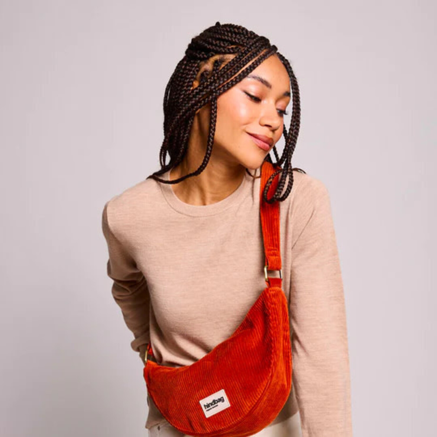 Hindbag Hindbag fanny pack Andrea (meerdere kleuren velvet/corduroy)
