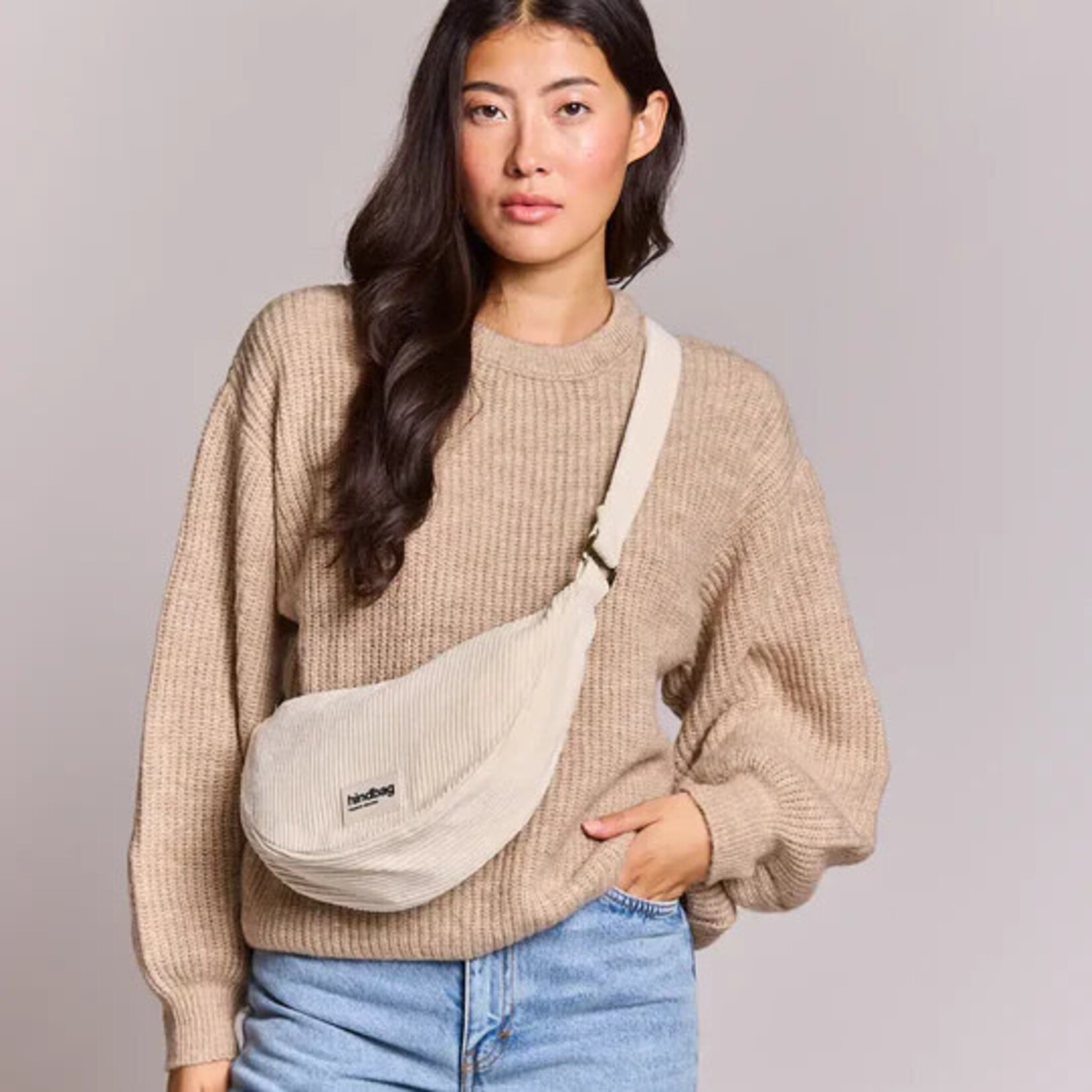 Hindbag Hindbag fanny pack Andrea (meerdere kleuren velvet/corduroy)