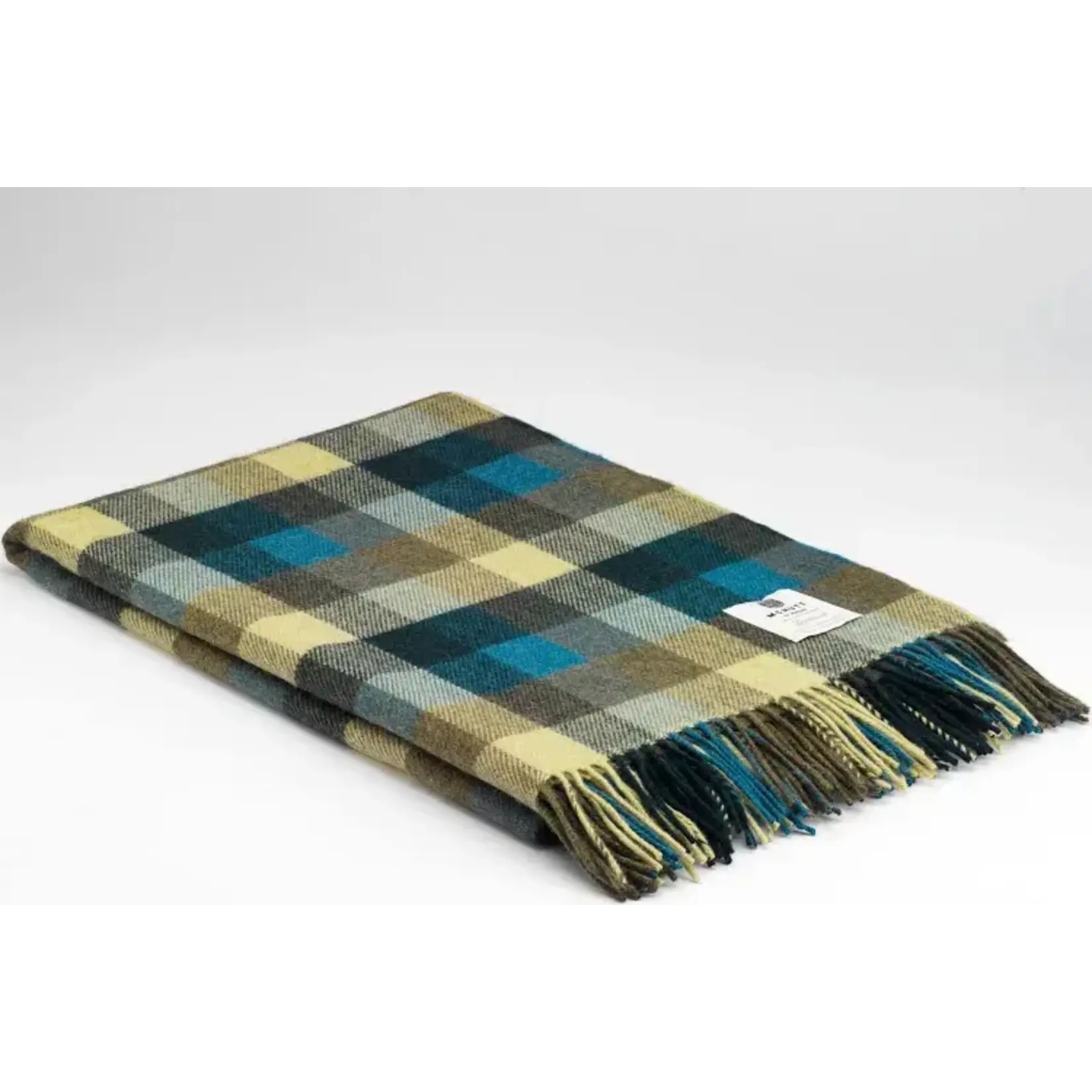 McNutt of Donegal McNutt of Donegal supersoft plaid merino lamswol 200 x 145 cm