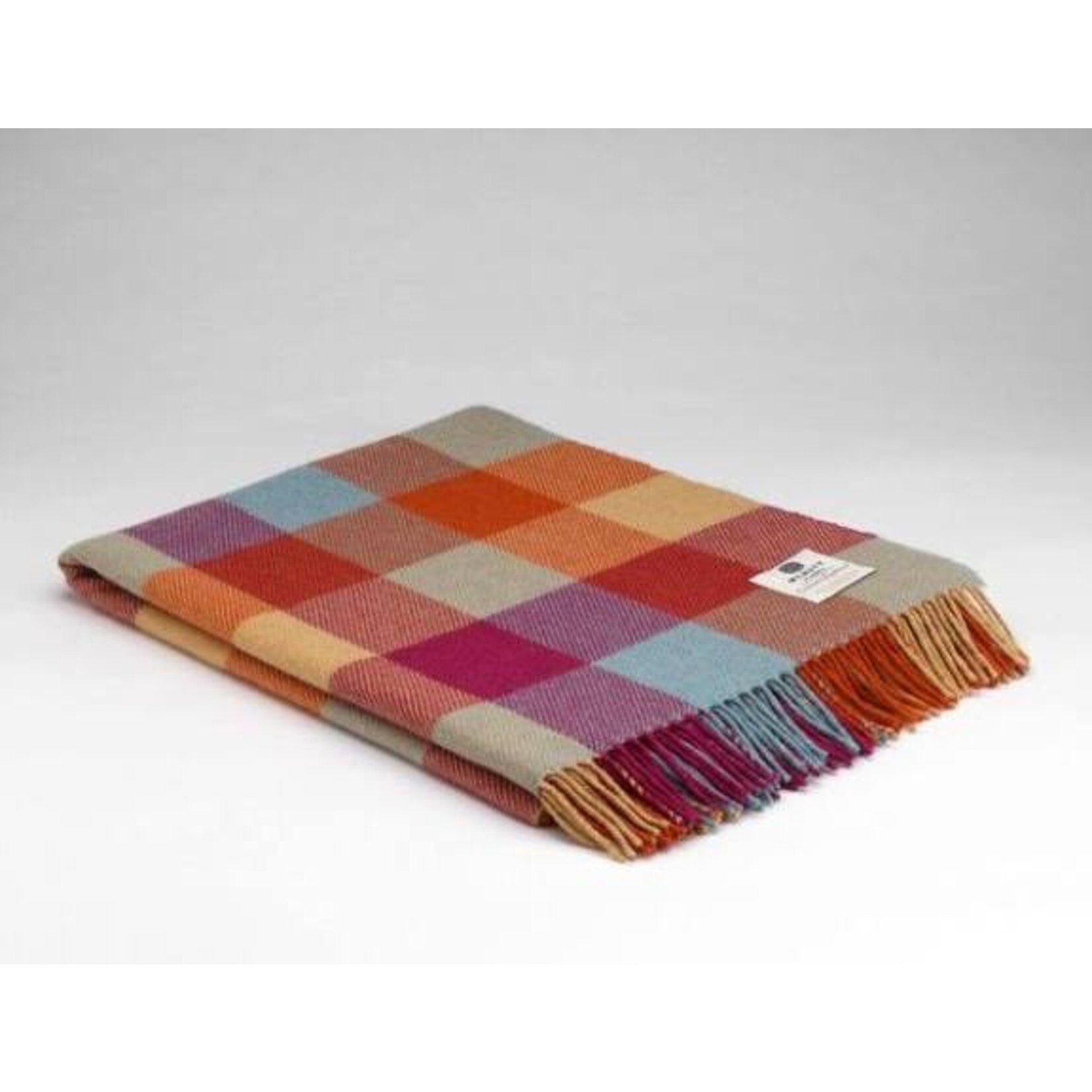 McNutt of Donegal McNutt supersoft plaid cashmere/lamswol 200 x 145 cm