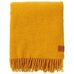 Klippan Klippan plaid True Yellow Straw recycled wol en lamswol